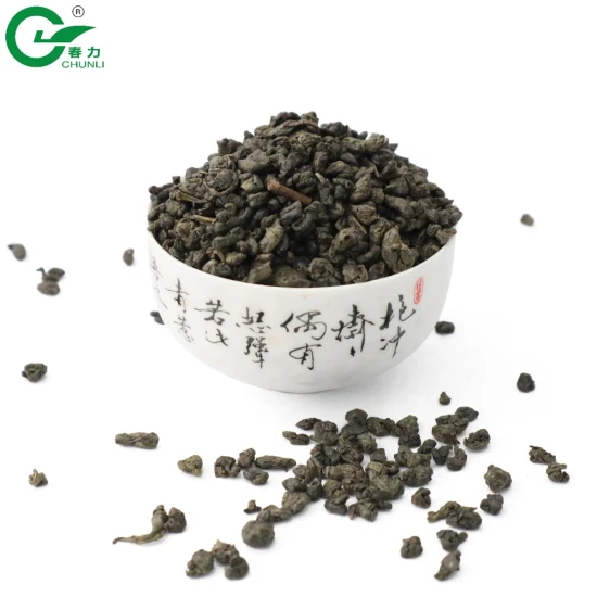Chinesischer Teehersteller Gunpowder Green Tea 3505AAA Pearl Green Tea