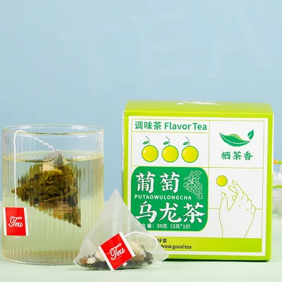 Heißer Verkauf neuer Geschmack Tee Traube Jasmin Oolong-Tee