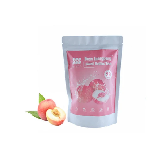 Private Label Bio-Pfirsich-Oolong-Detox-Tee mit fruchtiger Blütenmischung